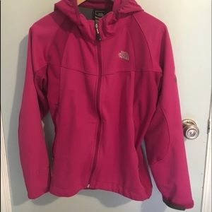 North face fleece fall jacket
